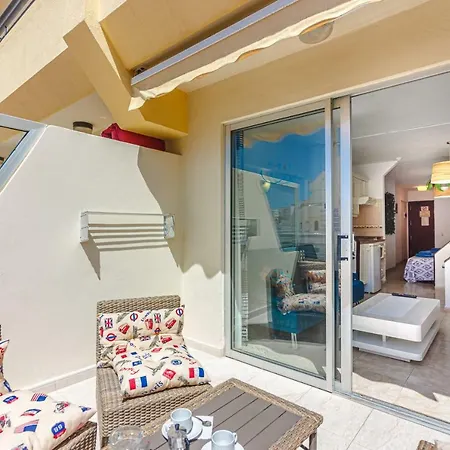 شقة Aircon Next To Beach Costa Adeje Wifi Heated Pool أذيخي