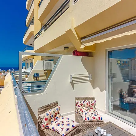 شقة Aircon Next To Beach Costa Adeje Wifi Heated Pool أذيخي